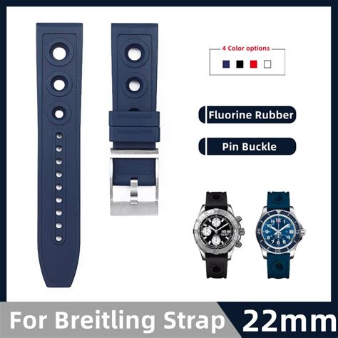 breitling navitimer strap width|breitling avenger strap.